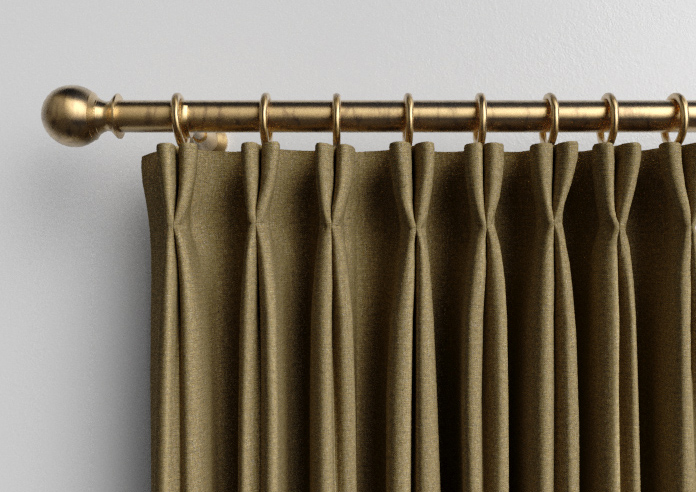Carina, Ochre - Made to Measure Curtains - Image 10